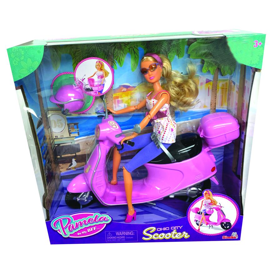 Pamela Doll and Scooter 