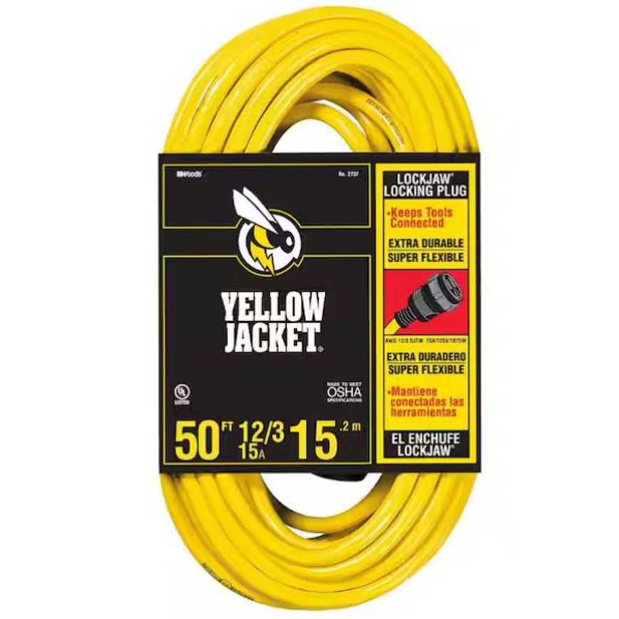 Yellow Jacket 12/3 Extension Cord 50 ft.