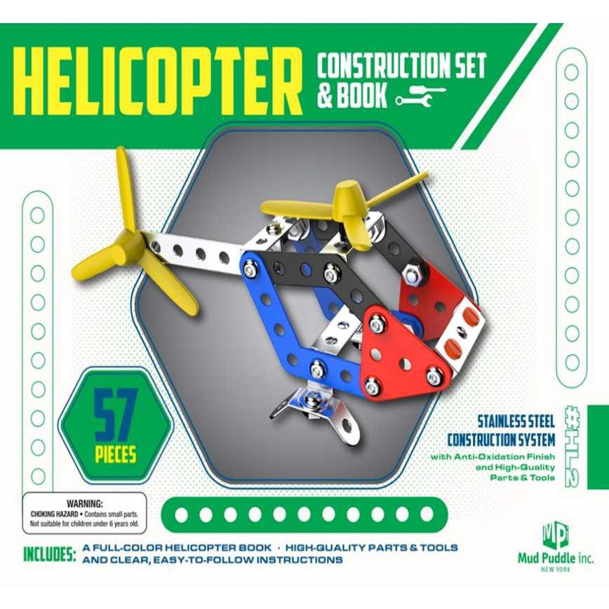 Helicopter Construction Set &amp; Book Activity Kit