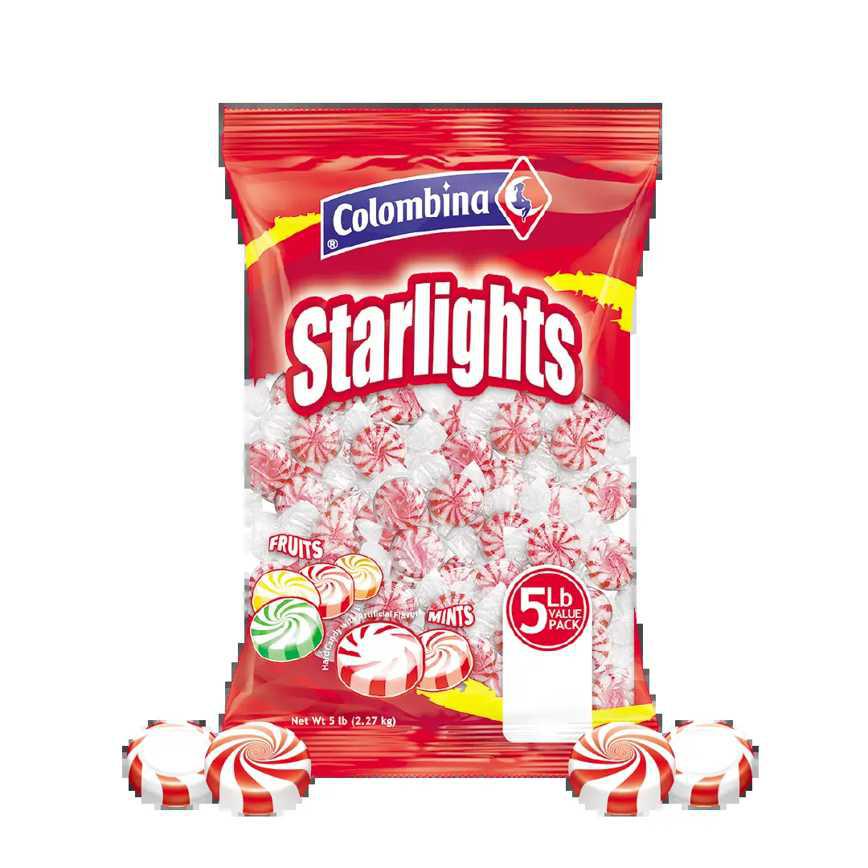 Colombina Starlights Mints 5 lb.