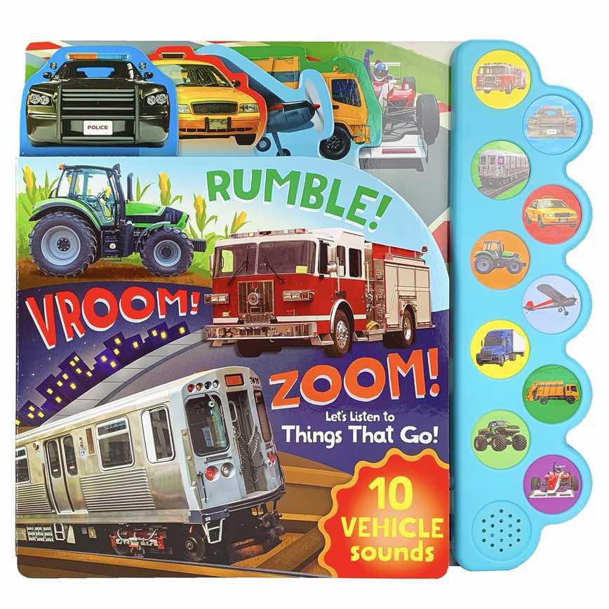 Rumble! Vroom! Zoom! 10-Button Sound Book