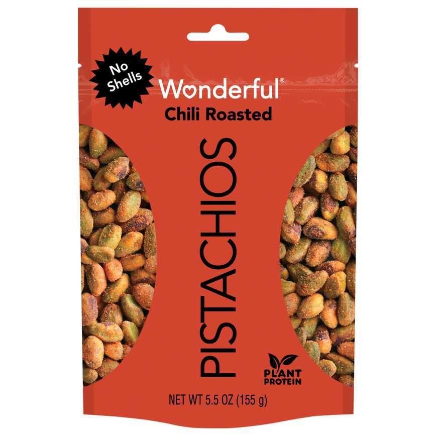 Wonderful Pistachios No Shell Peanuts 5.5 oz.