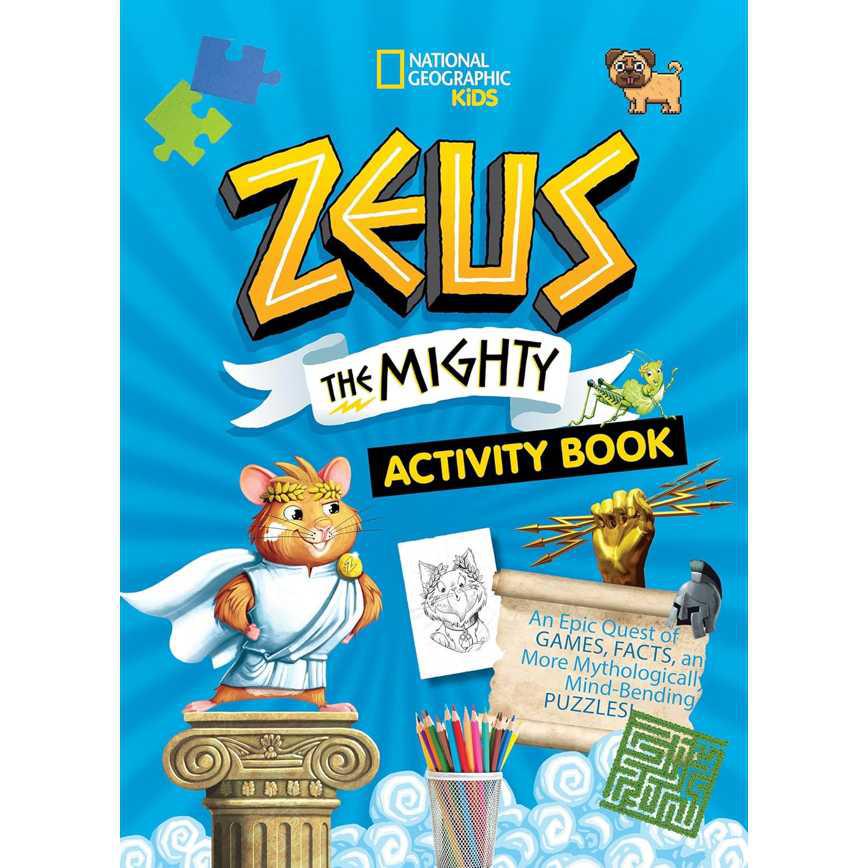 National Geographic Kids Zeus the Mighty Activity Book 