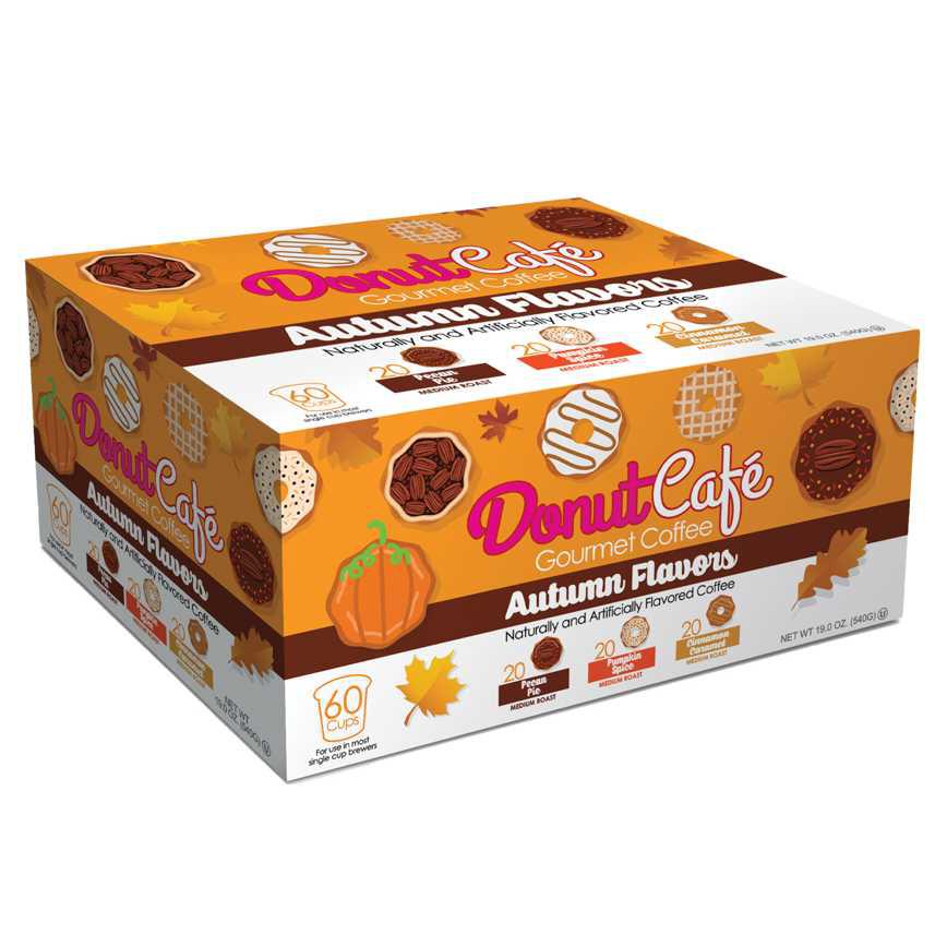 Donut Cafe K-Cups Fall Variety 60 ct.