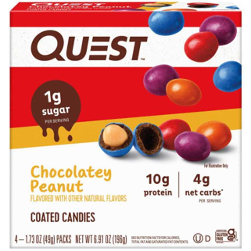 Quest Chocolatey Peanut Coated Candies 4 ct. 6.91 oz.