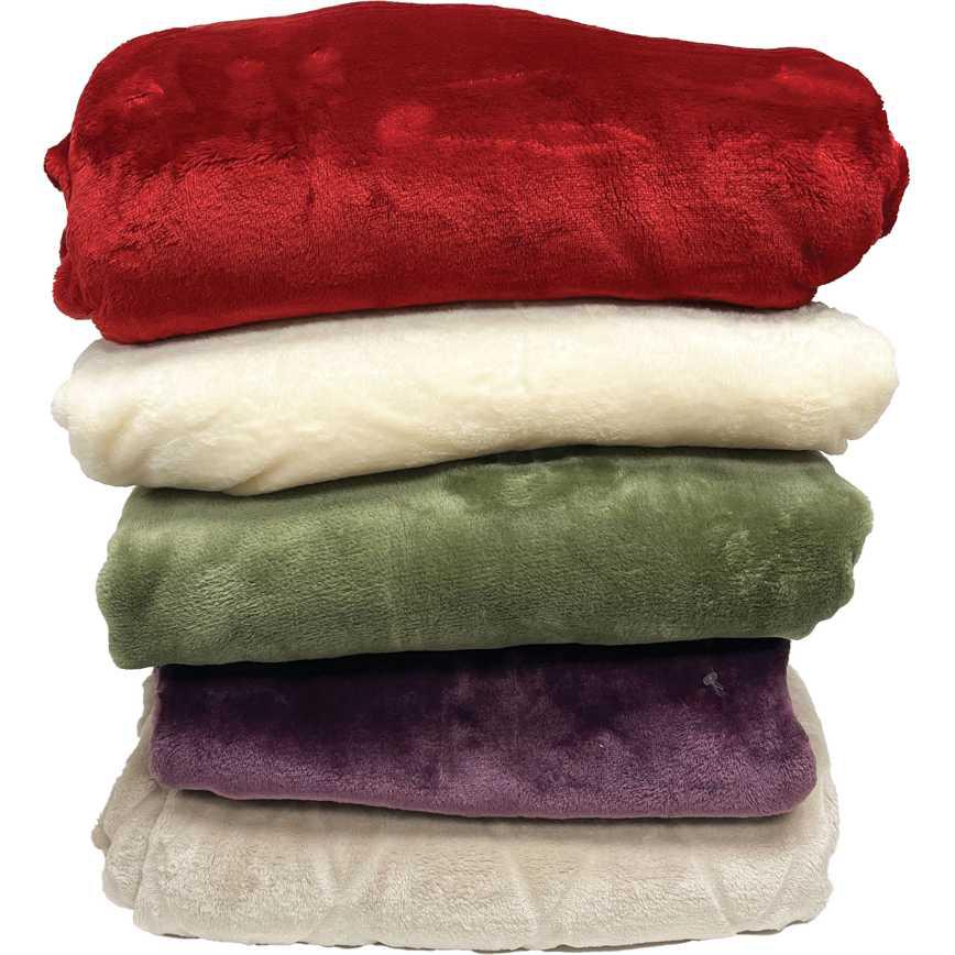 Oversized Velvet Plush Throw 60" x 80"