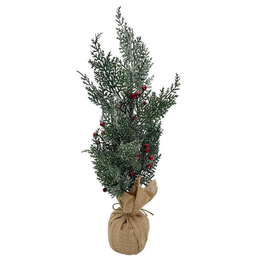 Artificial Tabletop Tree With Berries 20&quot;