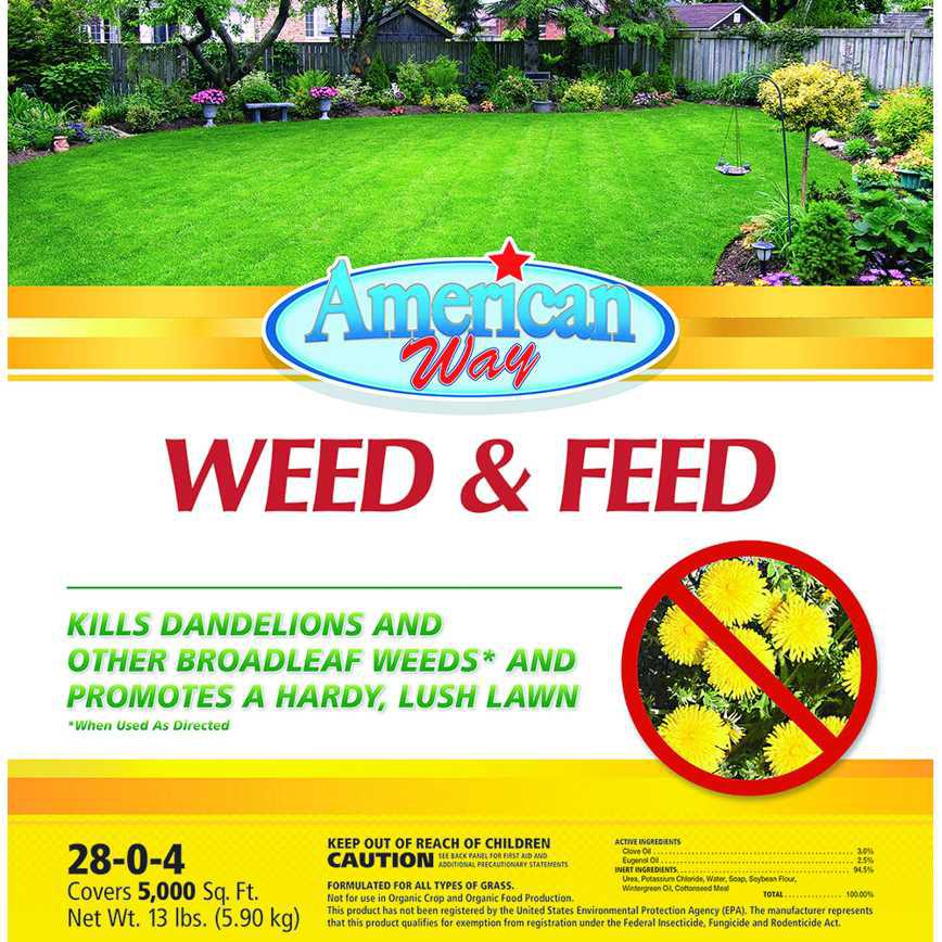 American Way Weed & Feed 5,000 Sq. Ft.