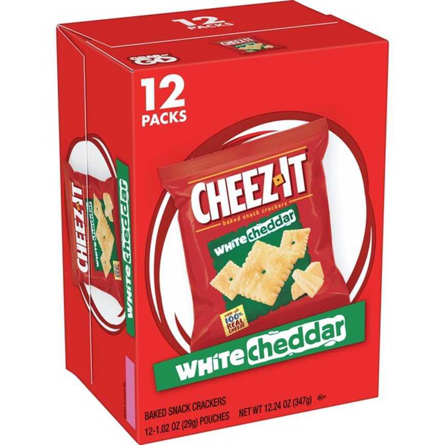 Cheeze-It White Cheddar Packs 12 ct.