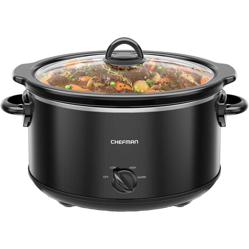 Chefman Slow Cooker 5 qt. 