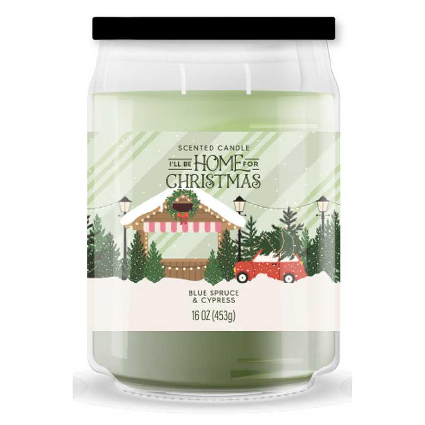 I'll Be Home For Christmas Holiday Scented Candle 16 oz.