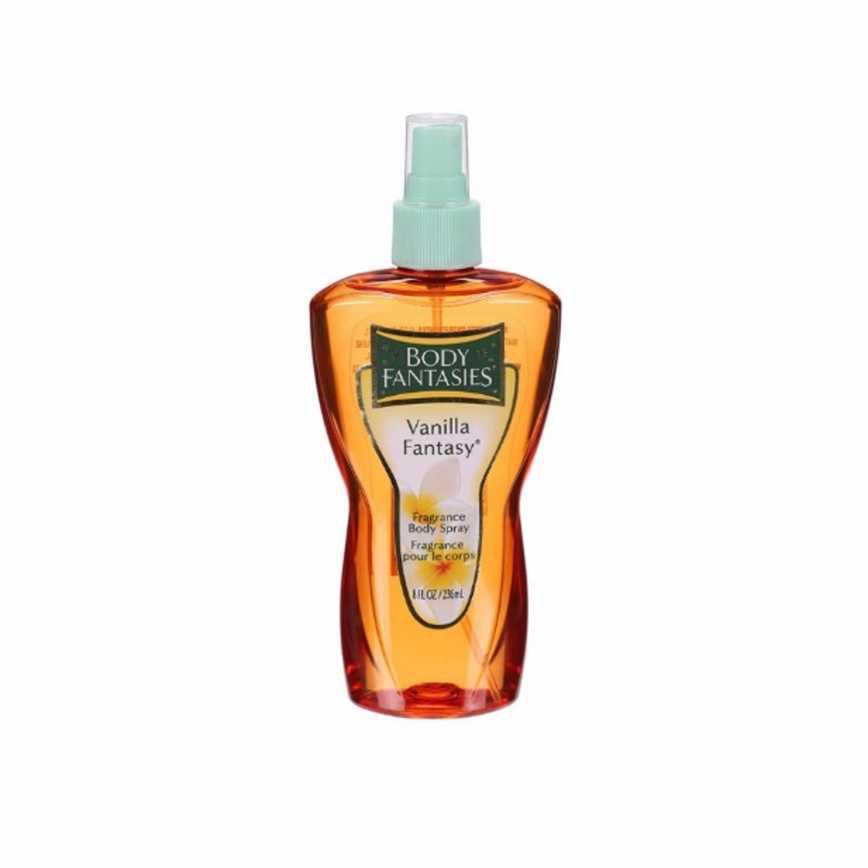 Body Fantasies Body Spray Vanilla 8 oz.
