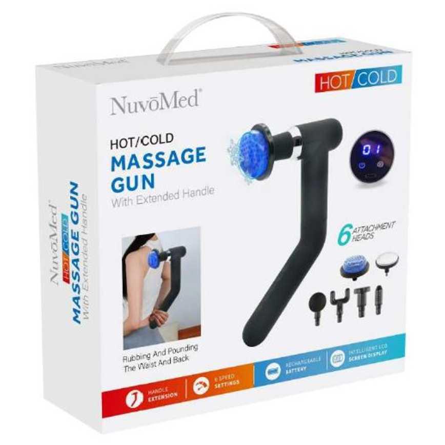 NuvoMed Extended Handle Hot &amp; Cold Massager