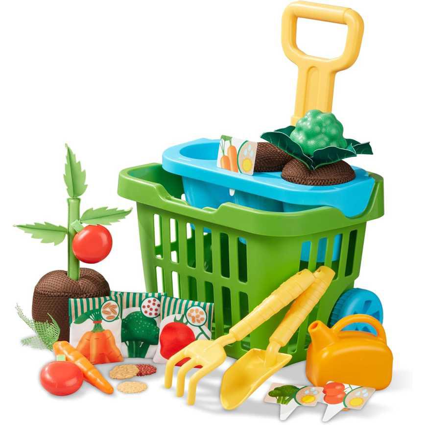 Melissa & Doug Let's Explore Veggie Garden Basket