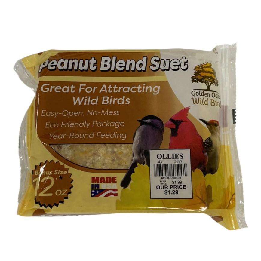 Golden Oaks Wild Bird Suet 12 oz. 