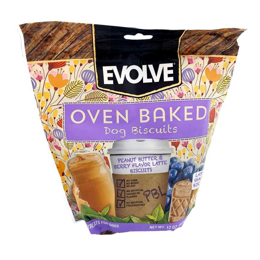 Evolve Oven Baked Dog Biscuits 12 oz.