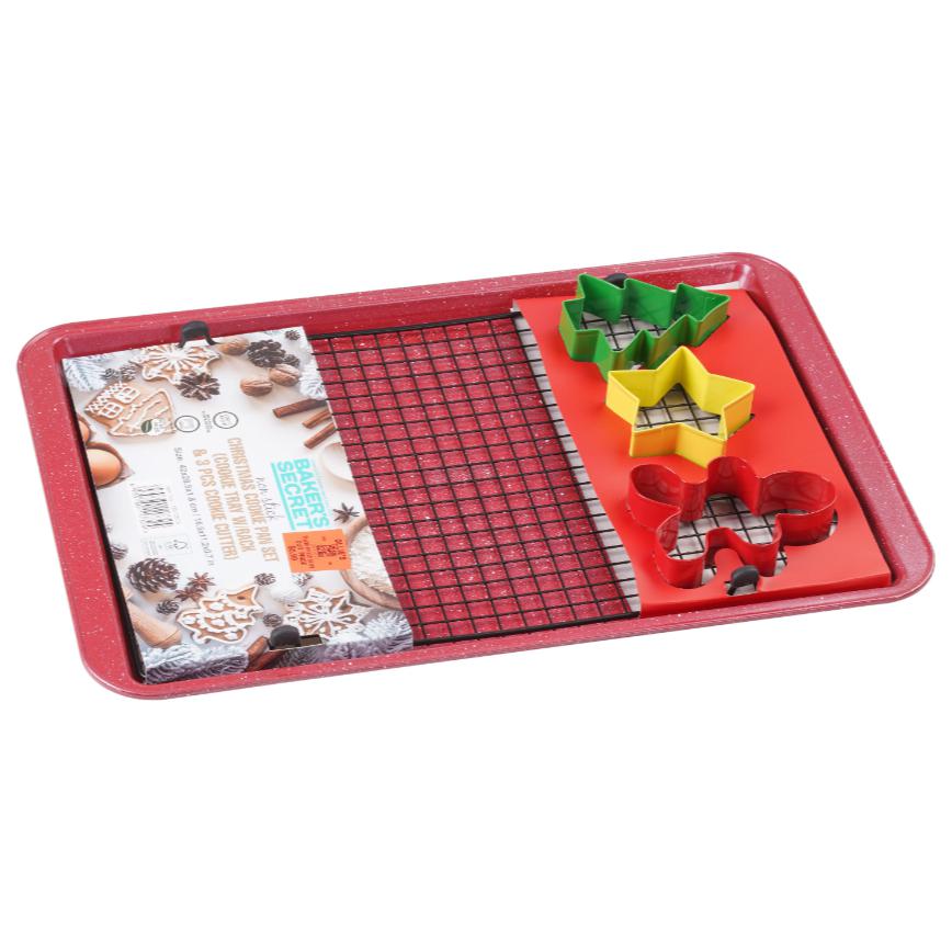 Baker's Secret Holiday Bakesheet & Cool Rack