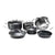Granitestone Black Nonstick Cookware Set 10 pc.