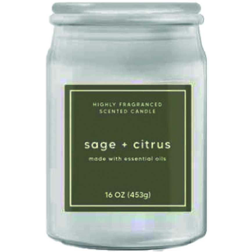 Star Candle Company Frosted Jar Candles