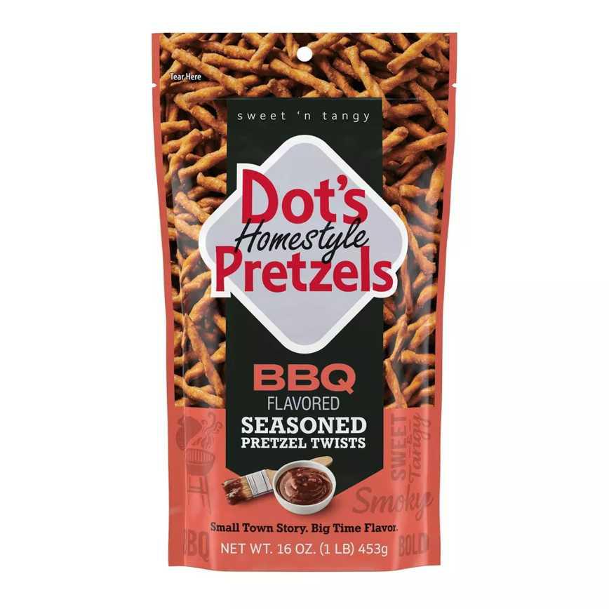 Dot&#39;s Homestyle Pretzels BBQ Flavored 16 oz.