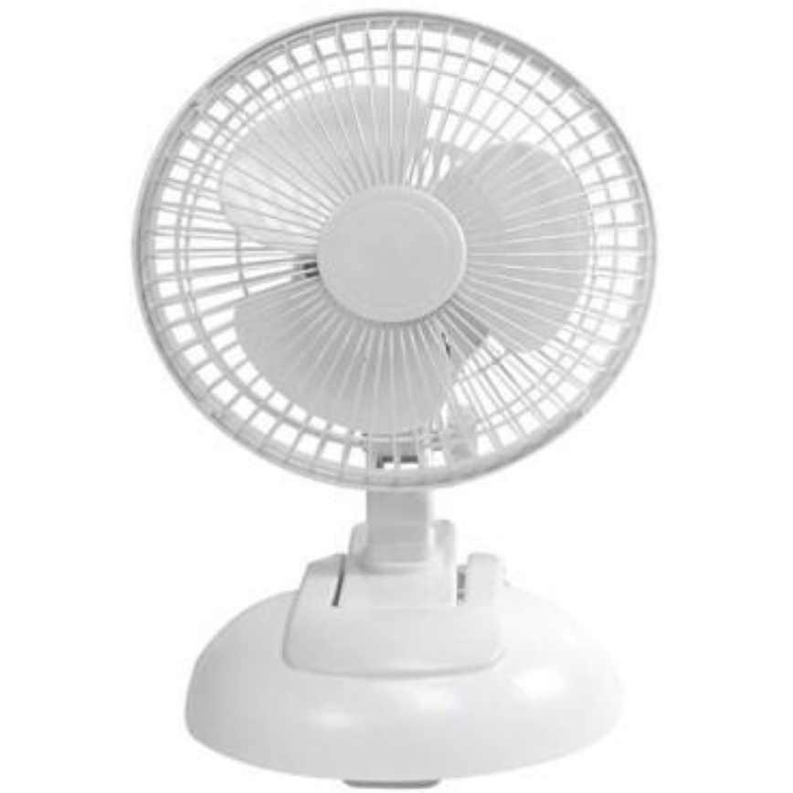 Lifesmart 2-in-1 Desk & Clip Fan 6"