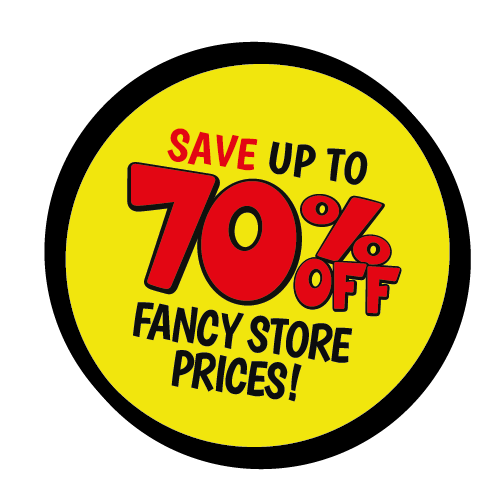 Everyday low pricing icon - Ollie's discount pricing guarantee