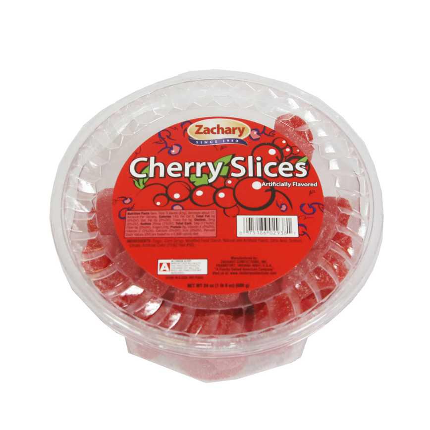 Zachary Confections Cherry Slices 24 oz.