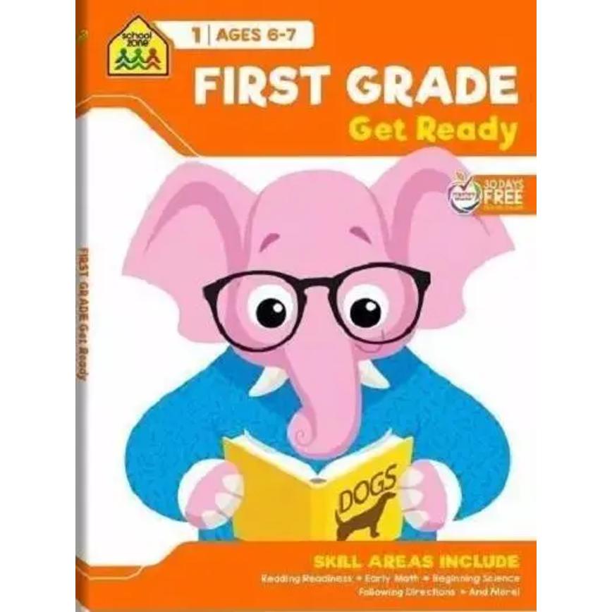 School Zone Get Ready Workbooks 