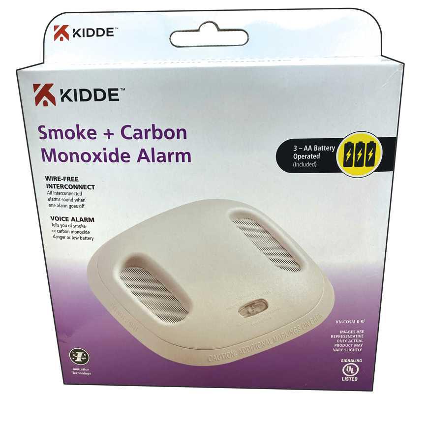 Kidde Smoke and Carbon Monoxide Voice Alarm Wire-Free Interconnect