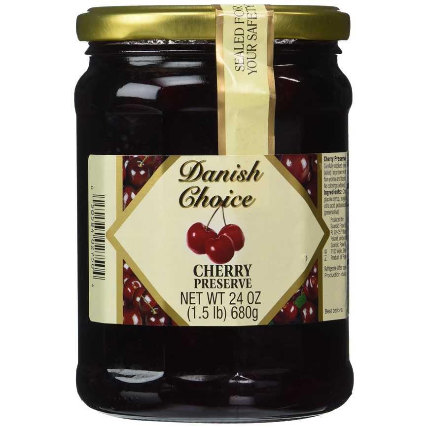 Danish Choice Cherry Preserve 24 oz.