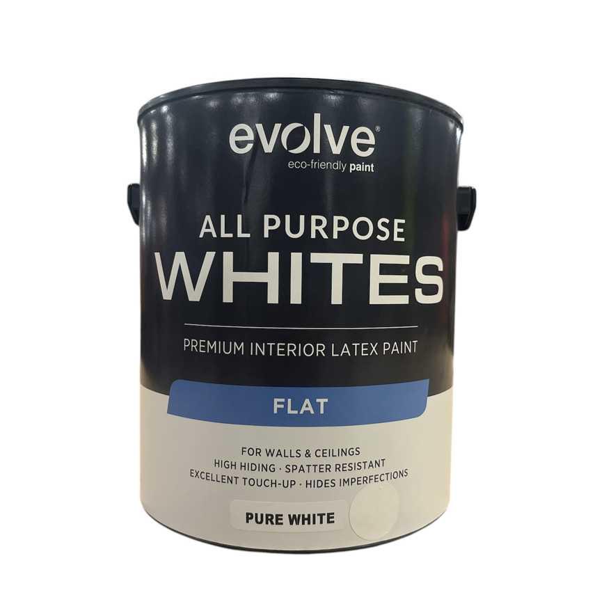 Evolve Latex Paint Flat White 1 Gal.