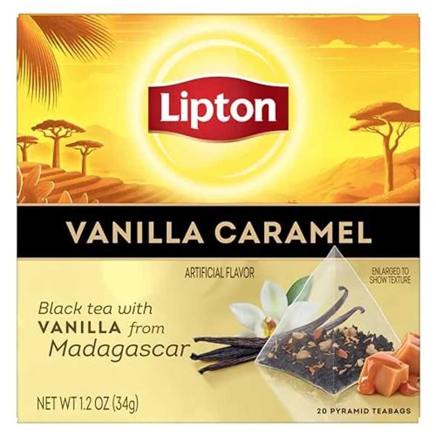 Lipton Vanilla Caramel Tea Bags 20 ct.