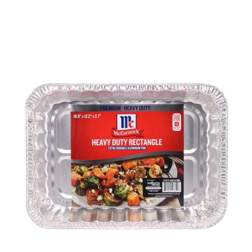 McCormick Heavy Duty Rectangle Aluminum Pan