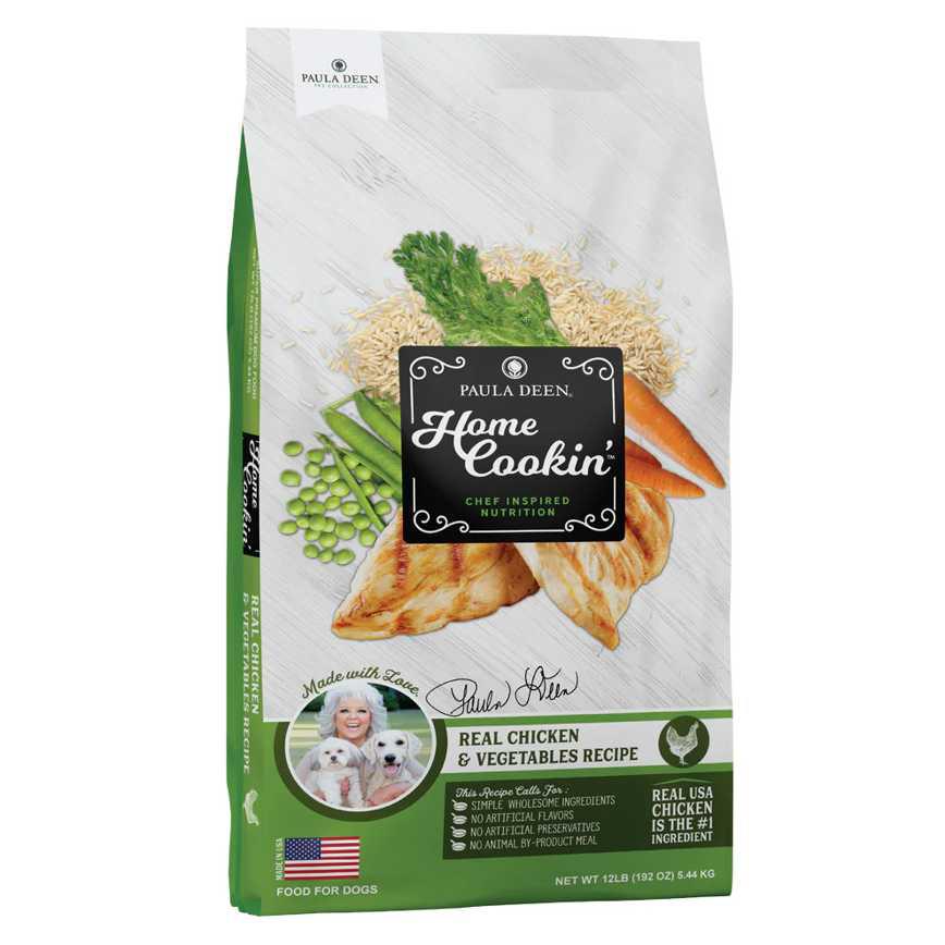 Paula Deen Dog Food Real Chicken & Vegetables Recipe 12 lb.