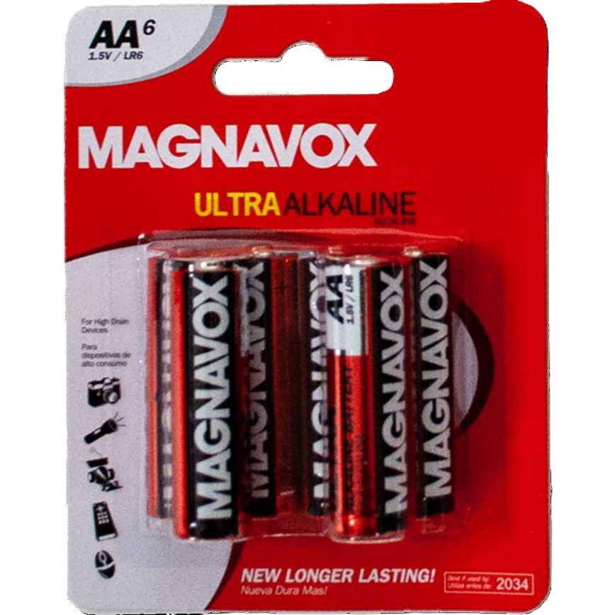 Magnavox AA Batteries 6 pk.