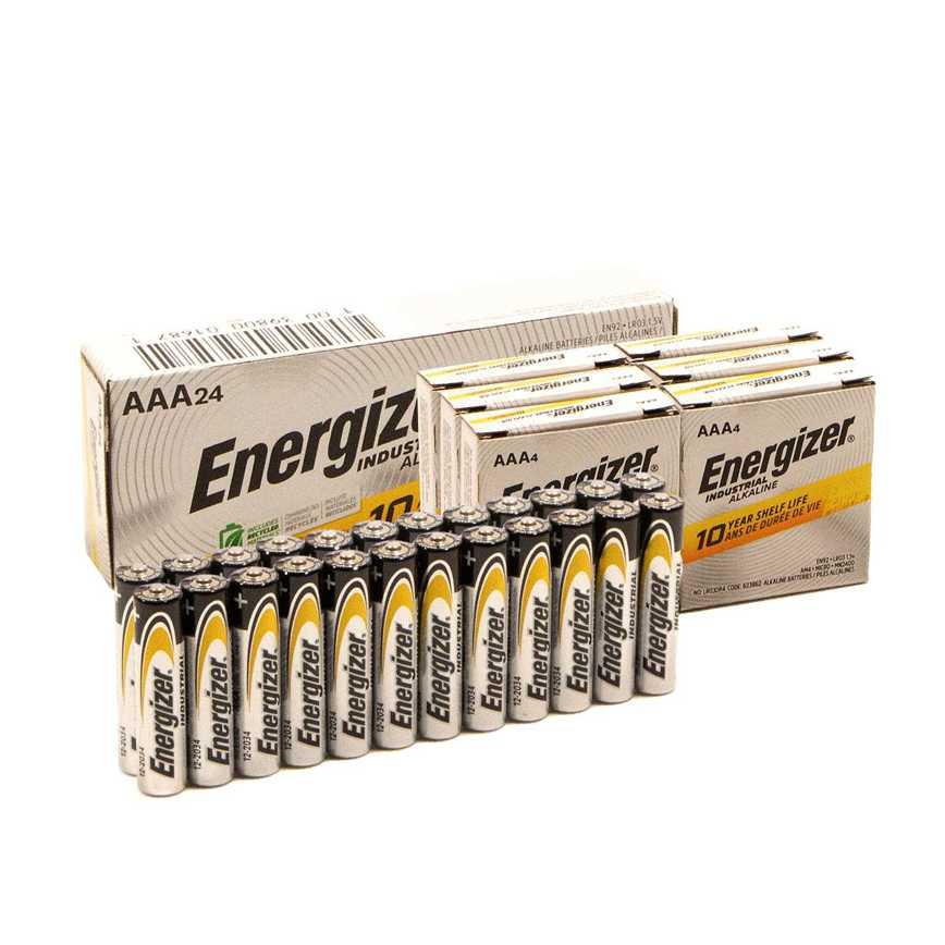 Energizer Industrial Grade AAA Batteries 24 pk.