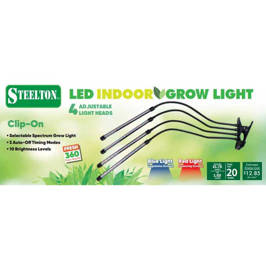 Steelton LED Indoor Grow Light 20 Watt