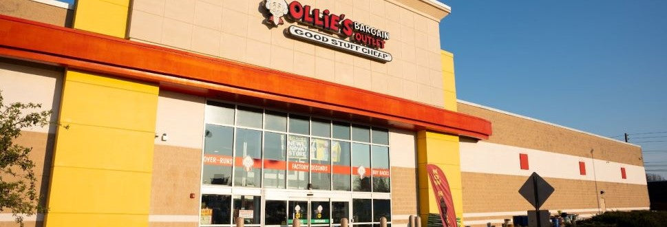 Photo of an ollie's storefront