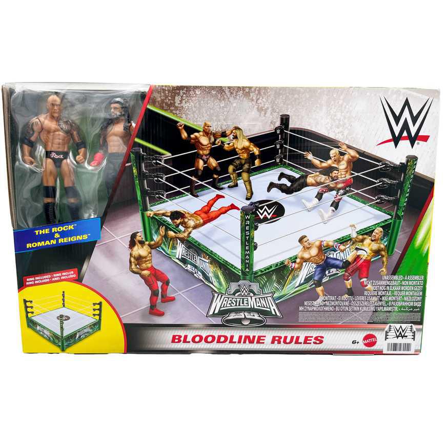 WWE Bloodline Rules Wrestlemania Set 2 pk.