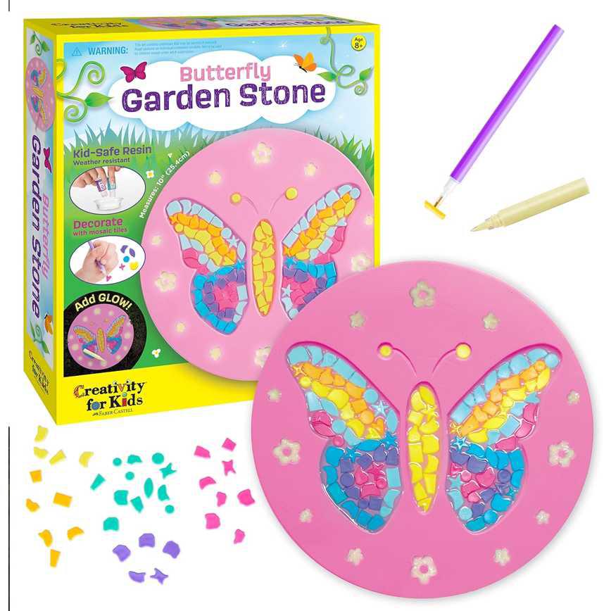 Creativity for Kids Butterfly Garden Stone