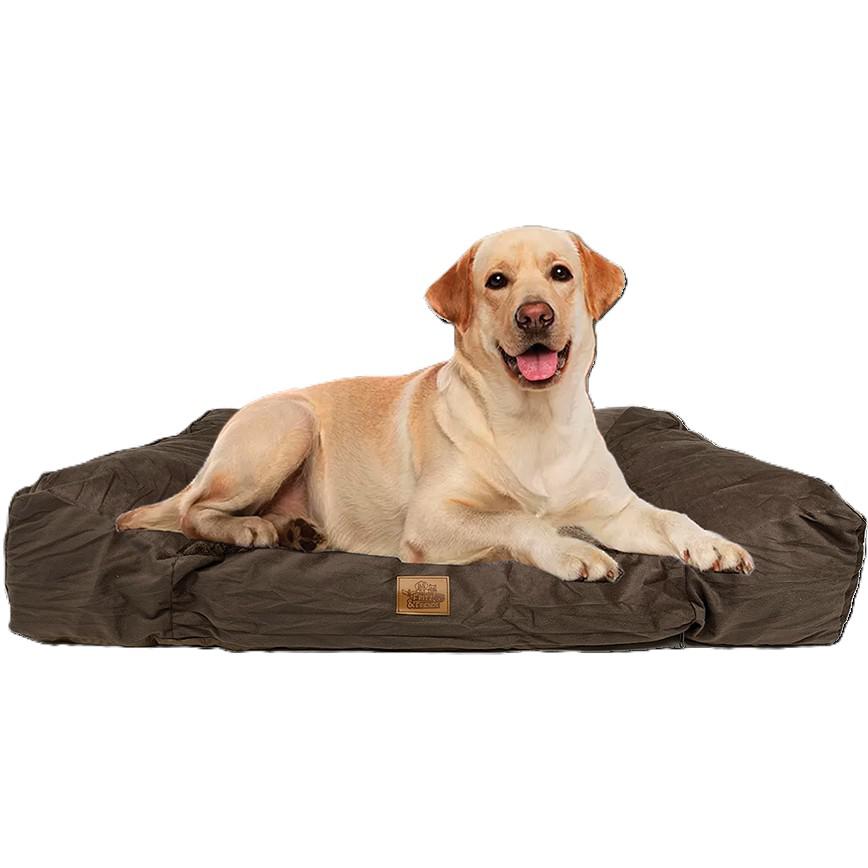 Fritz & Friends Memory Foam Pet Bed 37" x 28"