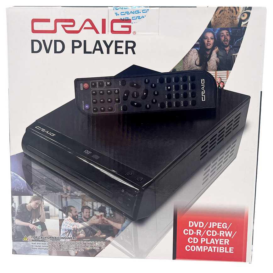 Craig Compact DVD Player
