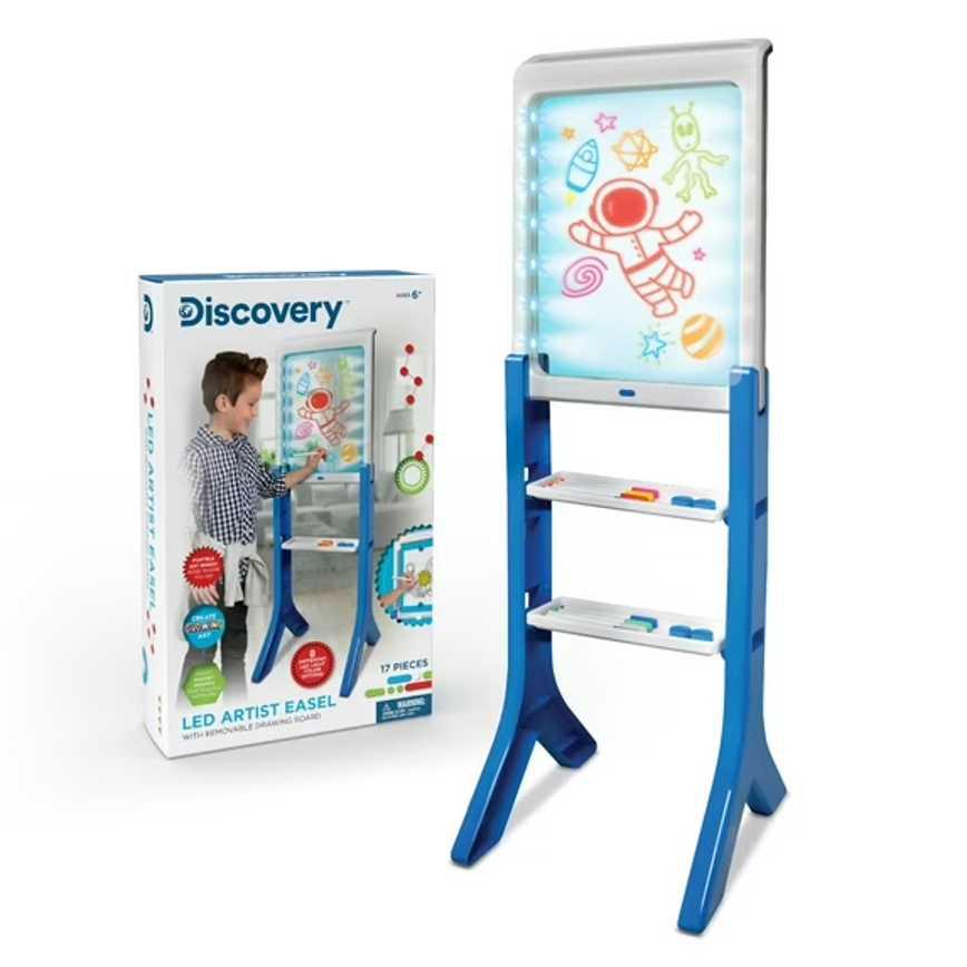 Discovery LED Artist Easel 17 pc.