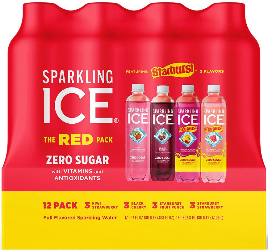 Sparkling Ice The Red Pack 12 pk. 17 oz.