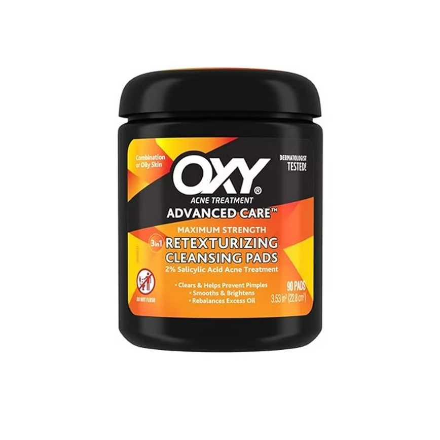 Oxy Advanced Care Retexturizing Cleansing Pads 90 ct.