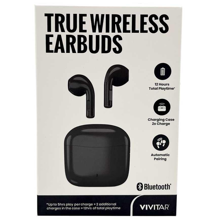 Vivitar Wireless Earbuds with Charging Case