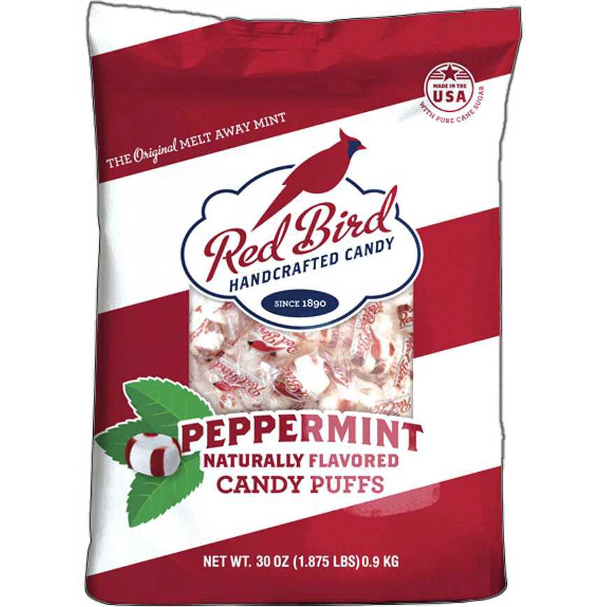 Red Bird Peppermint Puffs 30 oz.