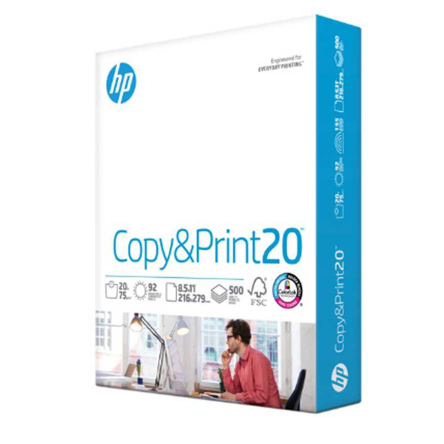 HP Copy Paper 8.5" x 11" 500 Sheets