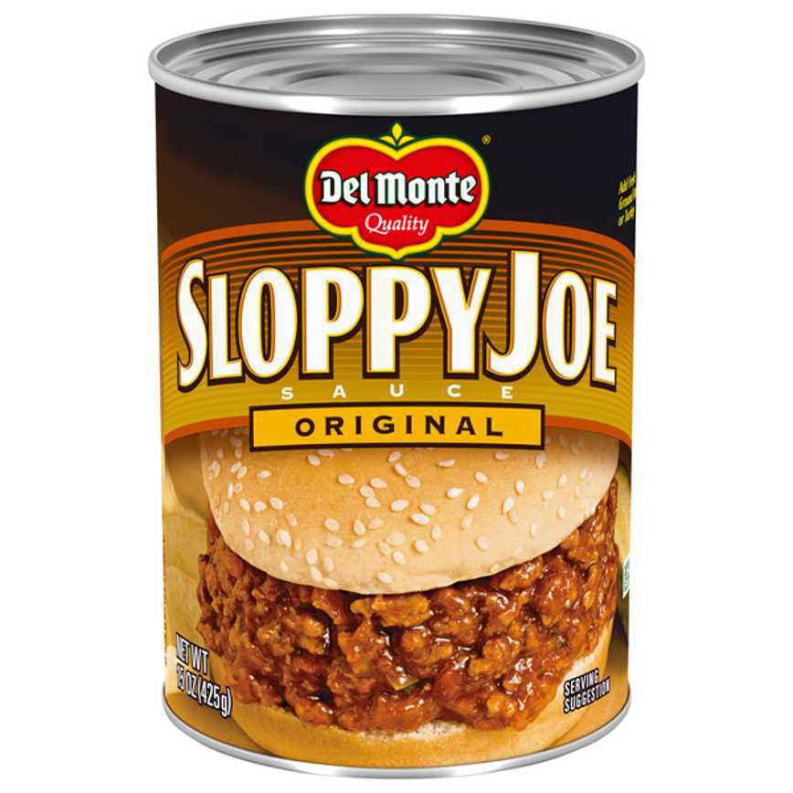 Del Monte Sloppy Joe Sauce Original 15 oz.