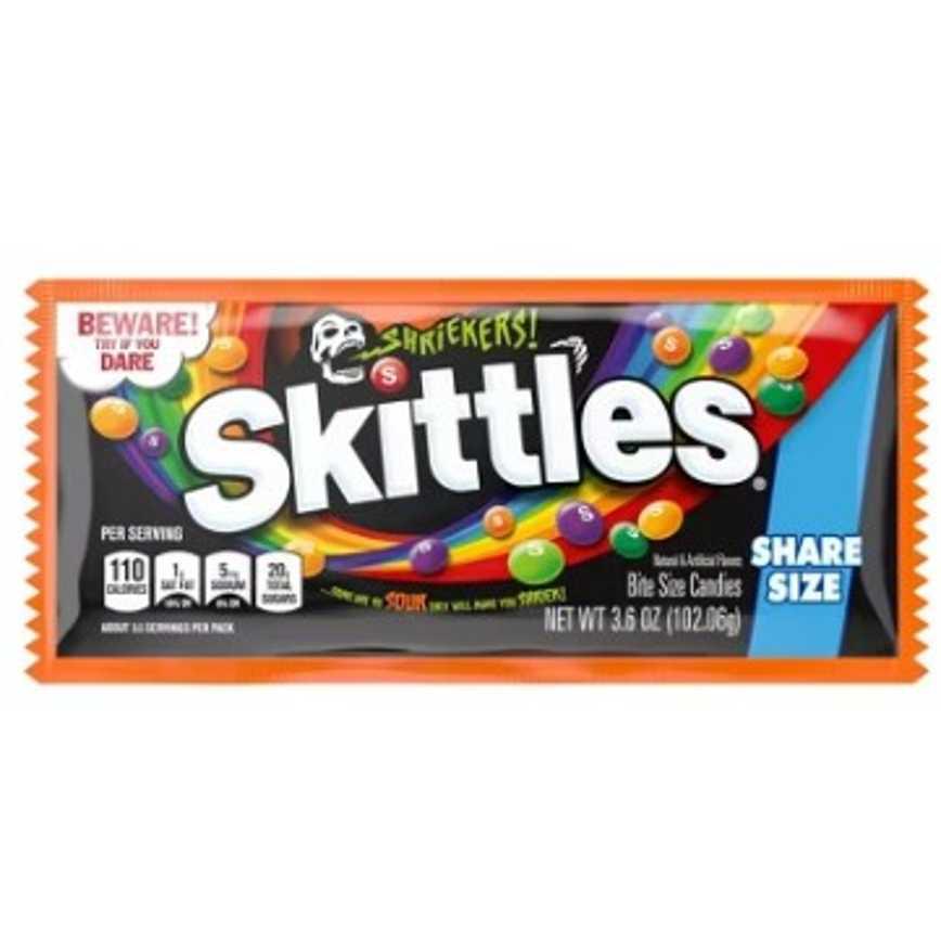 Skittles Shriekers! Share Size 3.6 oz.